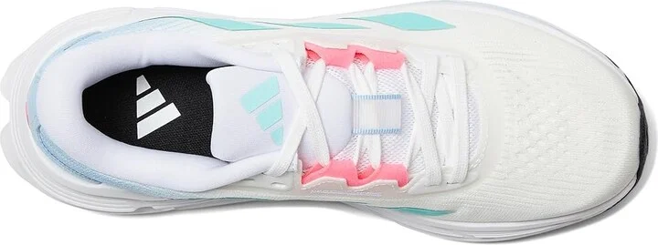 adidas Running Questar 3 Running Shoes Women's Running Shoes White/Flash Aqua/Lucid Pink : 8 B - Medium - Image 2