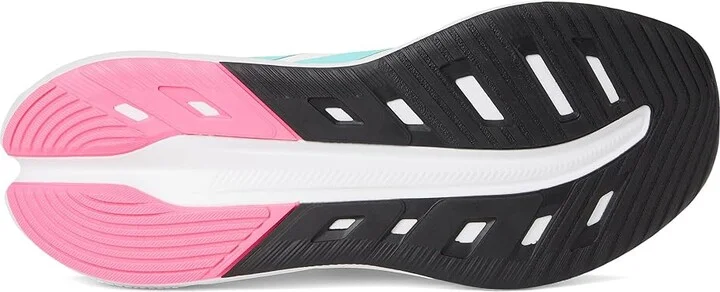 adidas Running Questar 3 Running Shoes Women's Running Shoes White/Flash Aqua/Lucid Pink : 8 B - Medium - Image 3