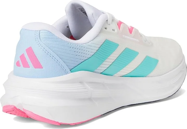 adidas Running Questar 3 Running Shoes Women's Running Shoes White/Flash Aqua/Lucid Pink : 8 B - Medium - Image 4