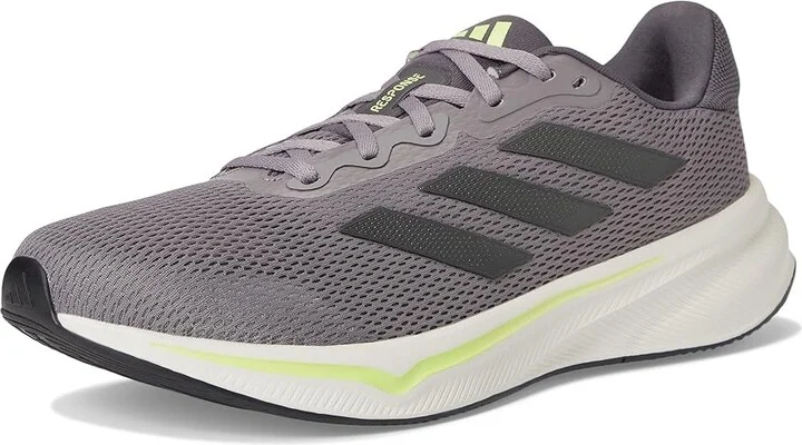 adidas Running Response Men's Shoes Taupe Oxide/Carbon/Pulse Lime : 8.5 D - Medium - Image 5
