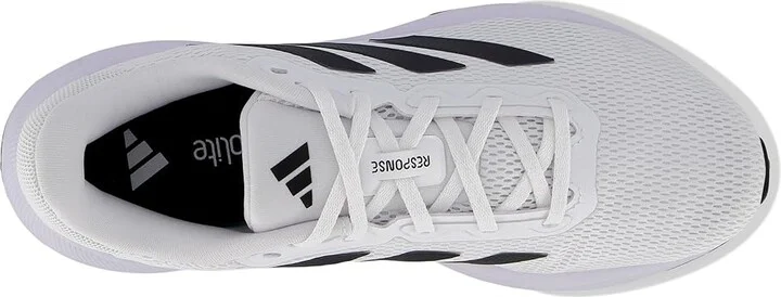 adidas Running Response Men's Shoes White/Black/White 1 : 13 D - Medium - Image 2