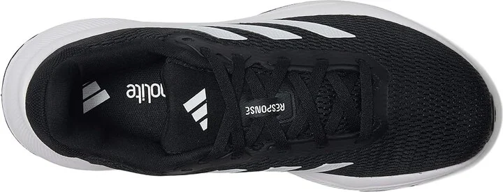 adidas Running Response Women's Shoes Black/White/Black 1 : 6 B - Medium, Textile - Image 2