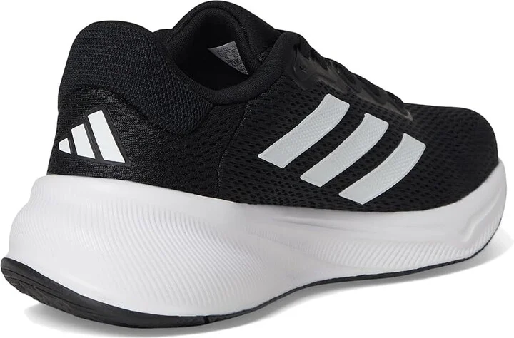adidas Running Response Women's Shoes Black/White/Black 1 : 6 B - Medium, Textile - Image 4