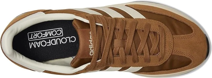 adidas Running Run 70s 2.0 Men's Shoes Bronze Strata/White/Warm Vanilla : 8 D - Medium, Suede/Textile - Image 2
