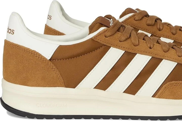 adidas Running Run 70s 2.0 Men's Shoes Bronze Strata/White/Warm Vanilla : 8 D - Medium, Suede/Textile - Image 7