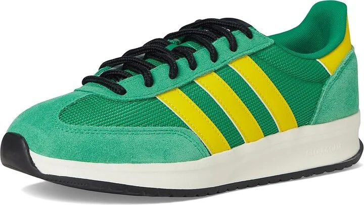 adidas Running Run 70s 2.0 Men's Shoes Green/Yellow/Off White : 8 D - Medium, Suede/Textile - Image 5