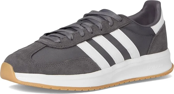 adidas Running Run 70s 2.0 Men's Shoes Grey Strata/White/Gum : 7 D - Medium, Suede/Textile - Image 5