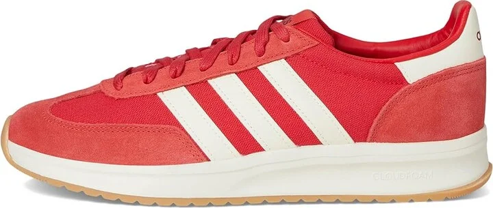 adidas Running Run 70s 2.0 Men's Shoes Pure Ruby/Off-White/Semi Lucid Red : 9.5 D - Medium, Suede/Textile - Image 6