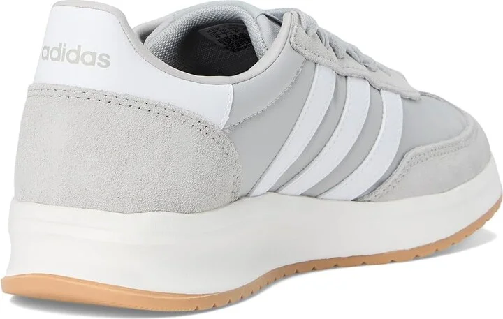 adidas Running Run 70s 2.0 Women's Running Shoes Grey/White/Grey : 10 B - Medium, Suede/Textile - Image 4