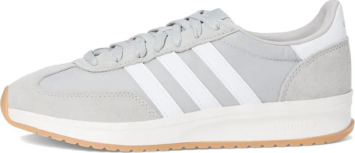 adidas Running Run 70s 2.0 Women's Running Shoes Grey/White/Grey : 10 B - Medium, Suede/Textile - Image 6