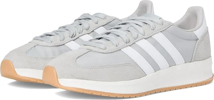 adidas Running Run 70s 2.0 Women's Running Shoes Grey/White/Grey : 10 B - Medium, Suede/Textile