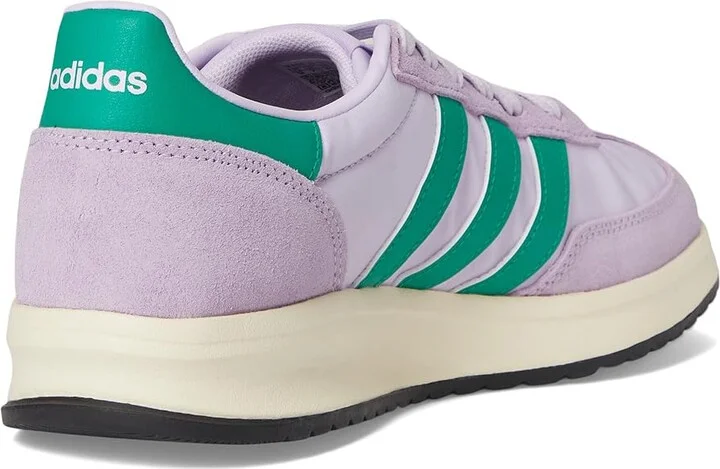 adidas Running Run 70s 2.0 Women's Running Shoes Ice Lavender/Court Green/Powder Plum : 5.5 C - Medium, Suede/Textile - Image 4