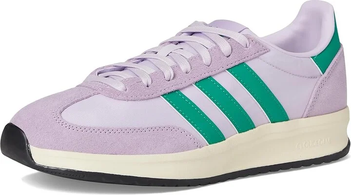 adidas Running Run 70s 2.0 Women's Running Shoes Ice Lavender/Court Green/Powder Plum : 5.5 C - Medium, Suede/Textile - Image 5