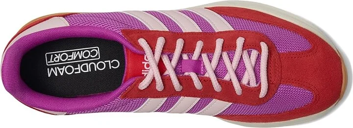 adidas Running Run 70s 2.0 Women's Running Shoes Purple Burst/Clear Pink/Better Scarlet : 6.5 C - Medium, Suede/Textile - Image 2