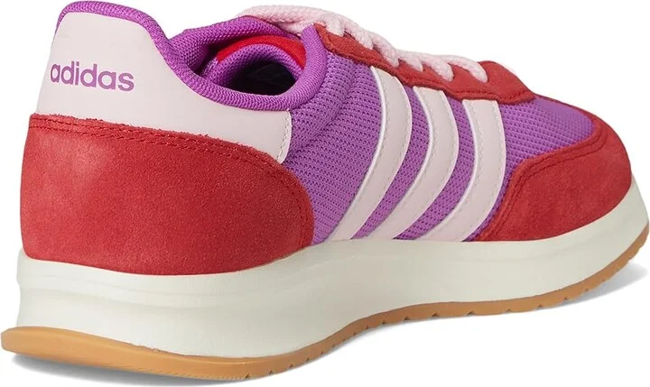 adidas Running Run 70s 2.0 Women's Running Shoes Purple Burst/Clear Pink/Better Scarlet : 6.5 C - Medium, Suede/Textile - Image 4
