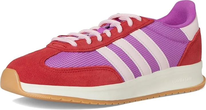 adidas Running Run 70s 2.0 Women's Running Shoes Purple Burst/Clear Pink/Better Scarlet : 6.5 C - Medium, Suede/Textile - Image 5