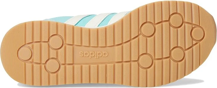 adidas Running Run 70s 2.0 Women's Running Shoes Semi Flash Aqua/Off-White/Semi Flash Aqua : 7.5 B - Medium, Suede/Textile - Image 3