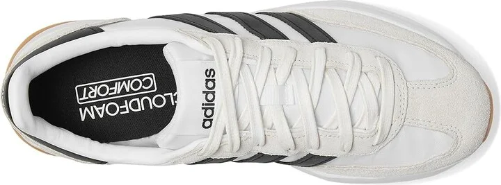 adidas Running Run 72 Women's Running Shoes White/Black/Grey : 6.5 B - Medium, Leather - Image 2