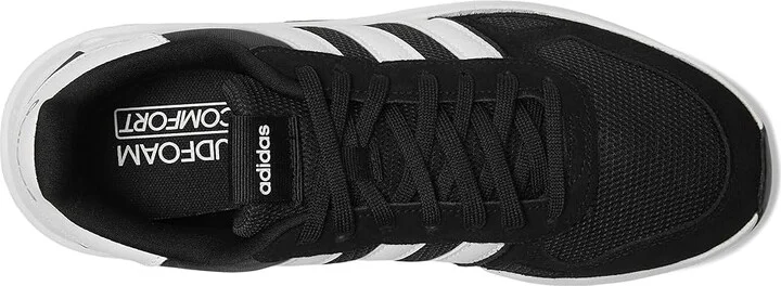 adidas Running Run 84 Men's Running Shoes Black/White/Carbon : 10 D - Medium, Rubber - Image 2