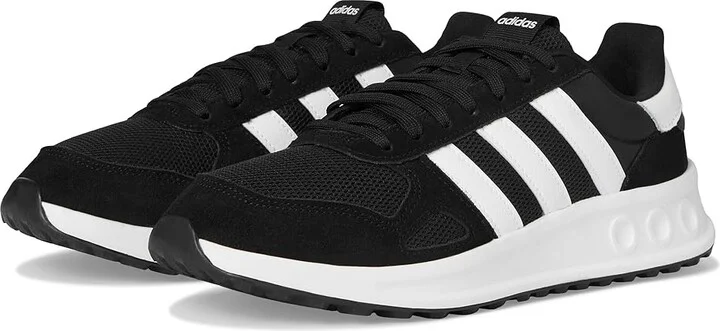 adidas Running Run 84 Men's Running Shoes Black/White/Carbon : 10 D - Medium, Rubber