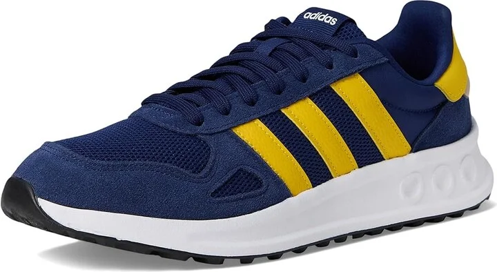 adidas Running Run 84 Men's Running Shoes Dark Blue/White/Utility Yellow : 9 D - Medium, Rubber - Image 5