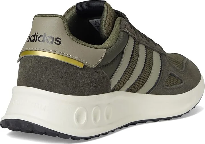 adidas Running Run 84 Men's Running Shoes Olive Strata/Silver Pebble/Black : 9.5 D - Medium, Rubber - Image 4