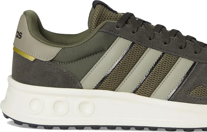 adidas Running Run 84 Men's Running Shoes Olive Strata/Silver Pebble/Black : 9.5 D - Medium, Rubber - Image 7