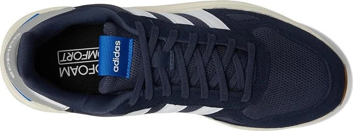 adidas Running Run 84 Men's Running Shoes Shadow Navy/White/Matte Silver : 7 D - Medium, Rubber - Image 2