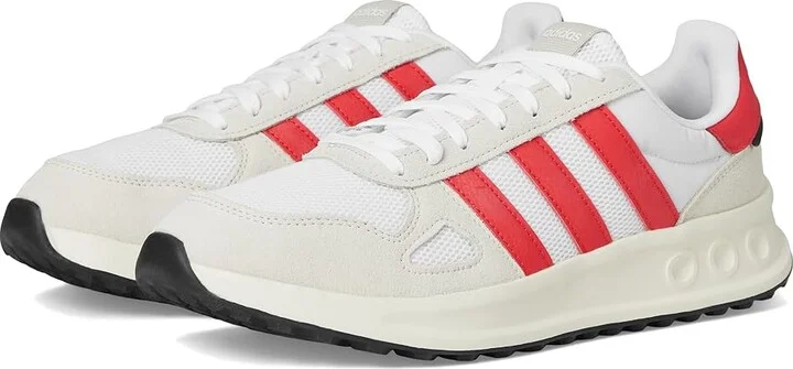 adidas Running Run 84 Men's Running Shoes White/Pure Ruby/Alumina : 9 D - Medium, Rubber