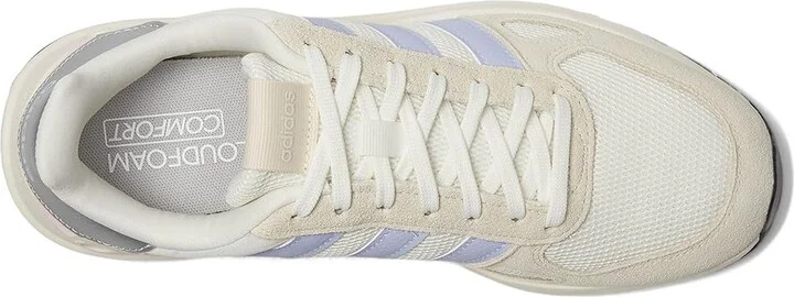 adidas Running Run 84 Women's Running Shoes Off-White/Violet Tone/Wonder White : 6 B - Medium, Textile - Image 2