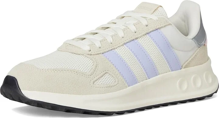 adidas Running Run 84 Women's Running Shoes Off-White/Violet Tone/Wonder White : 6 B - Medium, Textile - Image 5