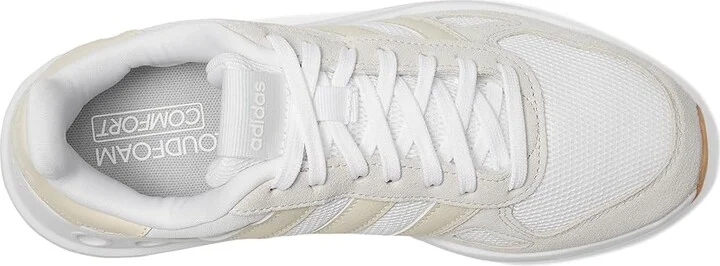 adidas Running Run 84 Women's Running Shoes White/Wonder White/Crystal White : 6 B - Medium, Textile - Image 2