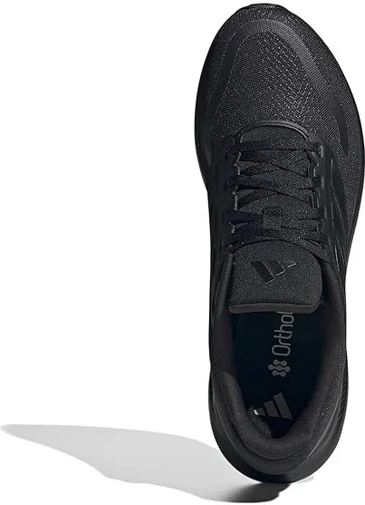 adidas Running Run Falcon 5 Men's Running Shoes Black/Black/Black : 14 D - Medium, Textile - Image 2