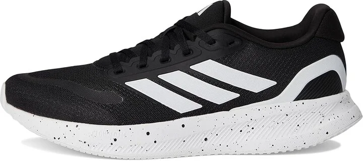 adidas Running Run Falcon 5 Men's Running Shoes Black/White/Black : 13 D - Medium, Textile - Image 6