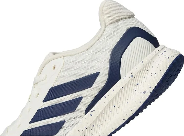adidas Running Run Falcon 5 Men's Running Shoes White/Dark Blue/Black : 11.5 D - Medium, Textile - Image 7