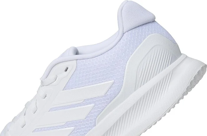 adidas Running Run Falcon 5 Men's Running Shoes White/White/White : 7 D - Medium, Textile - Image 7