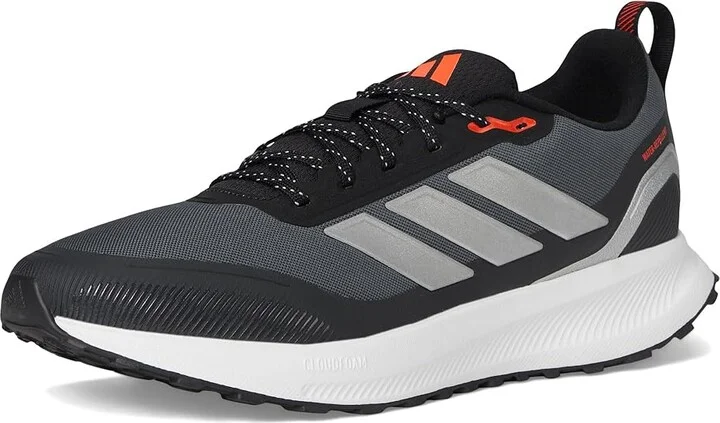 adidas Running Run Falcon 5 Trail Men's Running Shoes Black/Silver Metallic/Carbon : 9 D - Medium, Rubber - Image 5