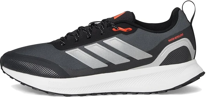 adidas Running Run Falcon 5 Trail Men's Running Shoes Black/Silver Metallic/Carbon : 9 D - Medium, Rubber - Image 6