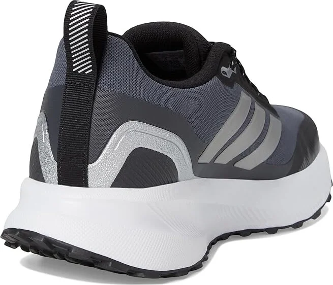 adidas Running Run Falcon 5 Trail Women's Running Shoes Black/Silver Metallic/Carbon : 7.5 B - Medium, Rubber - Image 4