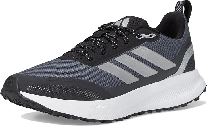 adidas Running Run Falcon 5 Trail Women's Running Shoes Black/Silver Metallic/Carbon : 7.5 B - Medium, Rubber - Image 5