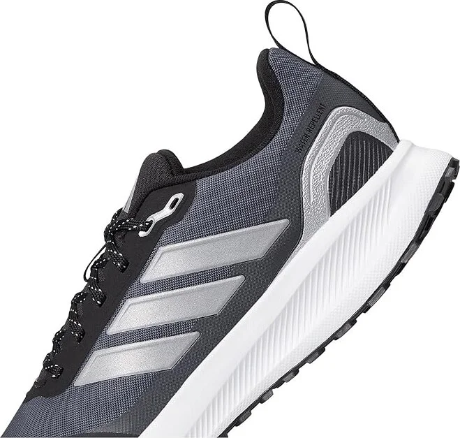 adidas Running Run Falcon 5 Trail Women's Running Shoes Black/Silver Metallic/Carbon : 7.5 B - Medium, Rubber - Image 7