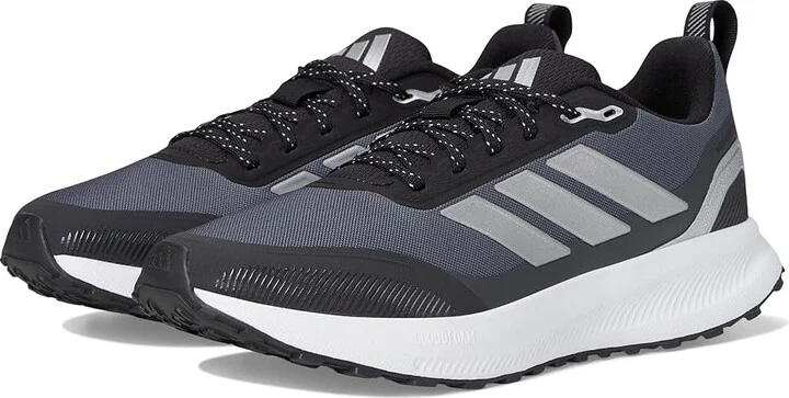 adidas Running Run Falcon 5 Trail Women's Running Shoes Black/Silver Metallic/Carbon : 7.5 B - Medium, Rubber