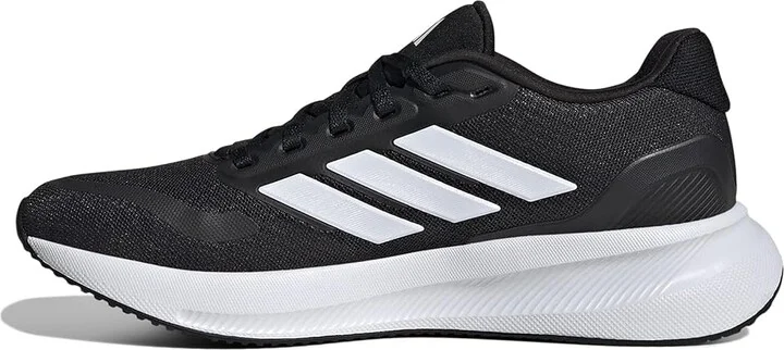 adidas Running Run Falcon 5 Women's Running Shoes Black/White/Black : 9 B - Medium - Image 4