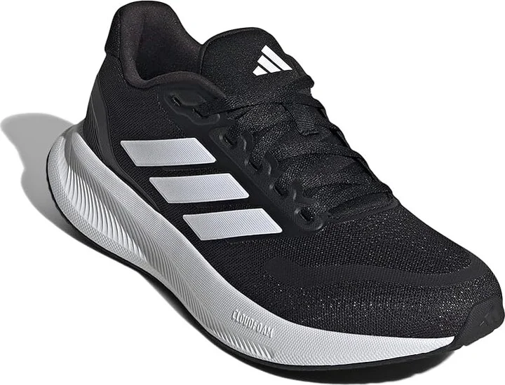 adidas Running Run Falcon 5 Women's Running Shoes Black/White/Black : 9 B - Medium