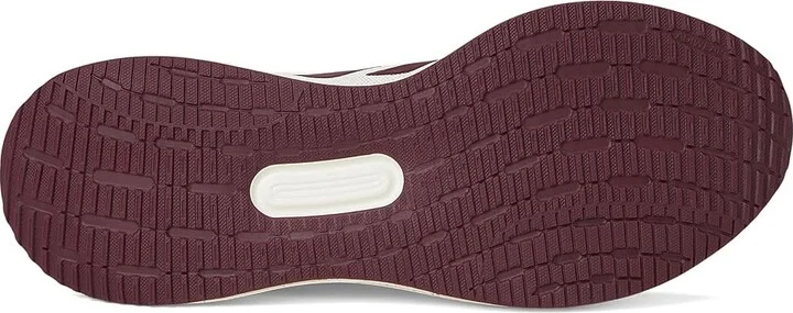 adidas Running Run Falcon 5 Women's Running Shoes Off-White/Maroon/Black : 10 B - Medium, Synthetic - Image 3