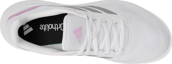 adidas Running Run Falcon 5 Women's Running Shoes White/Grey Strata/Black 2 : 10.5 B - Medium, Synthetic - Image 2