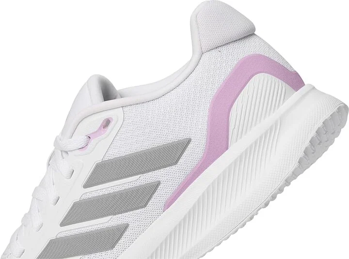 adidas Running Run Falcon 5 Women's Running Shoes White/Grey Strata/Black 2 : 10.5 B - Medium, Synthetic - Image 7