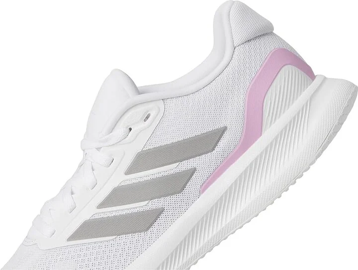 adidas Running Run Falcon 5 Women's Running Shoes White/Solid Grey/Black : 10 C - Wide, Synthetic - Image 7