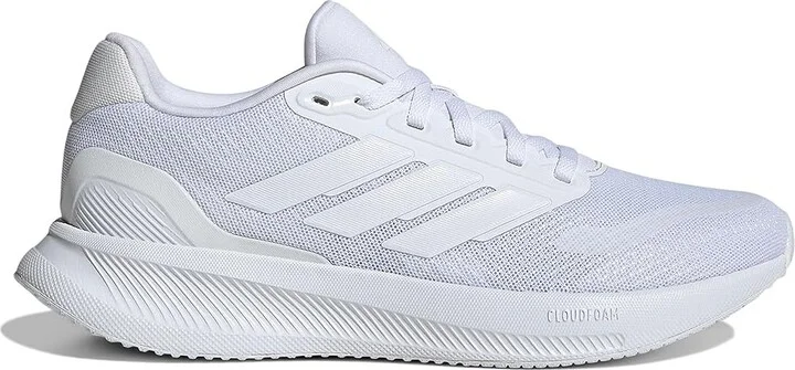 adidas Running Run Falcon 5 Women's Running Shoes White/White/White : 10 B - Medium - Image 7