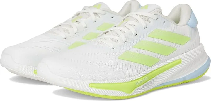 adidas Running Supernova Ease Running Shoes Men's Running Shoes Crystal White/Matte Silver/Yellow : 11.5 D - Medium, Rubber